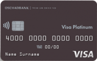 Ощадбанк — Карта «Преміальна картка» Visa Platinum гривнi