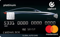 ОТП Банк - Картка «Для автомобілістів. Global Auto Card» MasterCard World долари