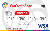 ПроКредит Банк — Картка «З овердрафтом FlexFund» Visa Debit гривнi