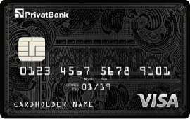 ПриватБанк – Картка Visa Infinite гривні