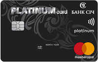 Банк Січ – Карта MasterCard Platinum 