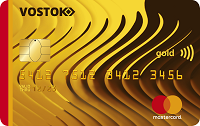 Банк Восток – Карта «IT-спеціаліст» Mastercard Debit Gold гривні