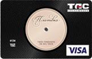 ТАСкомбанк — Карточка «Пластинка» Visa Classic гривны