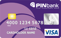 PINbank — Карта «Зарплатная с овердрафтом» Visa Classic гривны