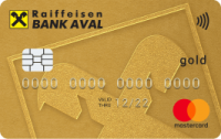 Райффайзен Банк Аваль — Карта «Для частных клиентов» Mastercard Gold contactless доллары