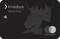 КредоБанк – Карта Mastercard World Elite гривны