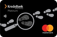 КредоБанк – Карта Debit Mastercard Platinum гривны