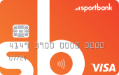Sportbank – Карта Visa Rewards Debit гривны